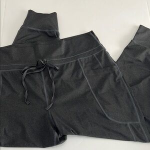 Fabletics Dark Grey XXL Jogger Pants with Drawstring